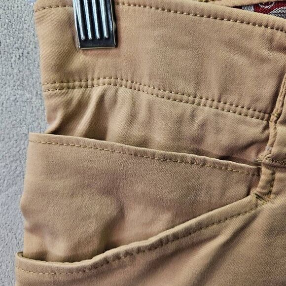 Wrangler Outdoor Series Cargo Pants Mens Size 30x30 Khaki Nylon Hiking Tan - Picture 4 of 12